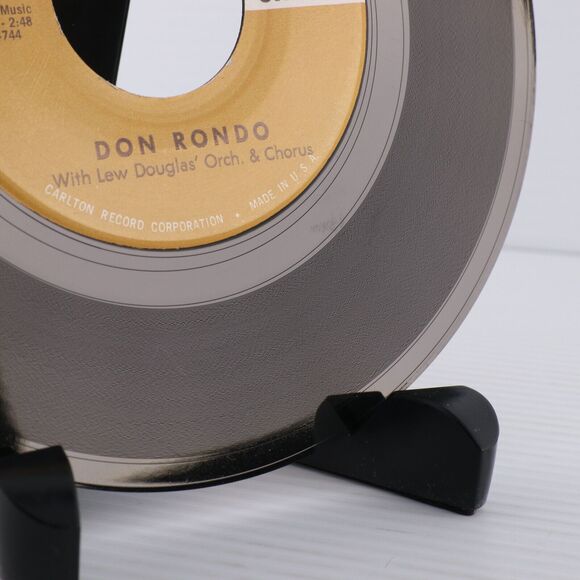 Don Rondo W/ Lew Douglas - Wanderlust - 1960 45 rpm 7" Single Vinyl Record 536 - Picture 8 of 16